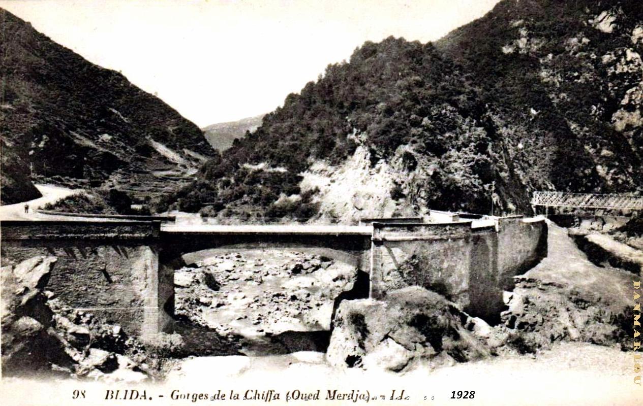 Blida - Gorges de la Chiffa - Oued Merdja- 1928.jpg